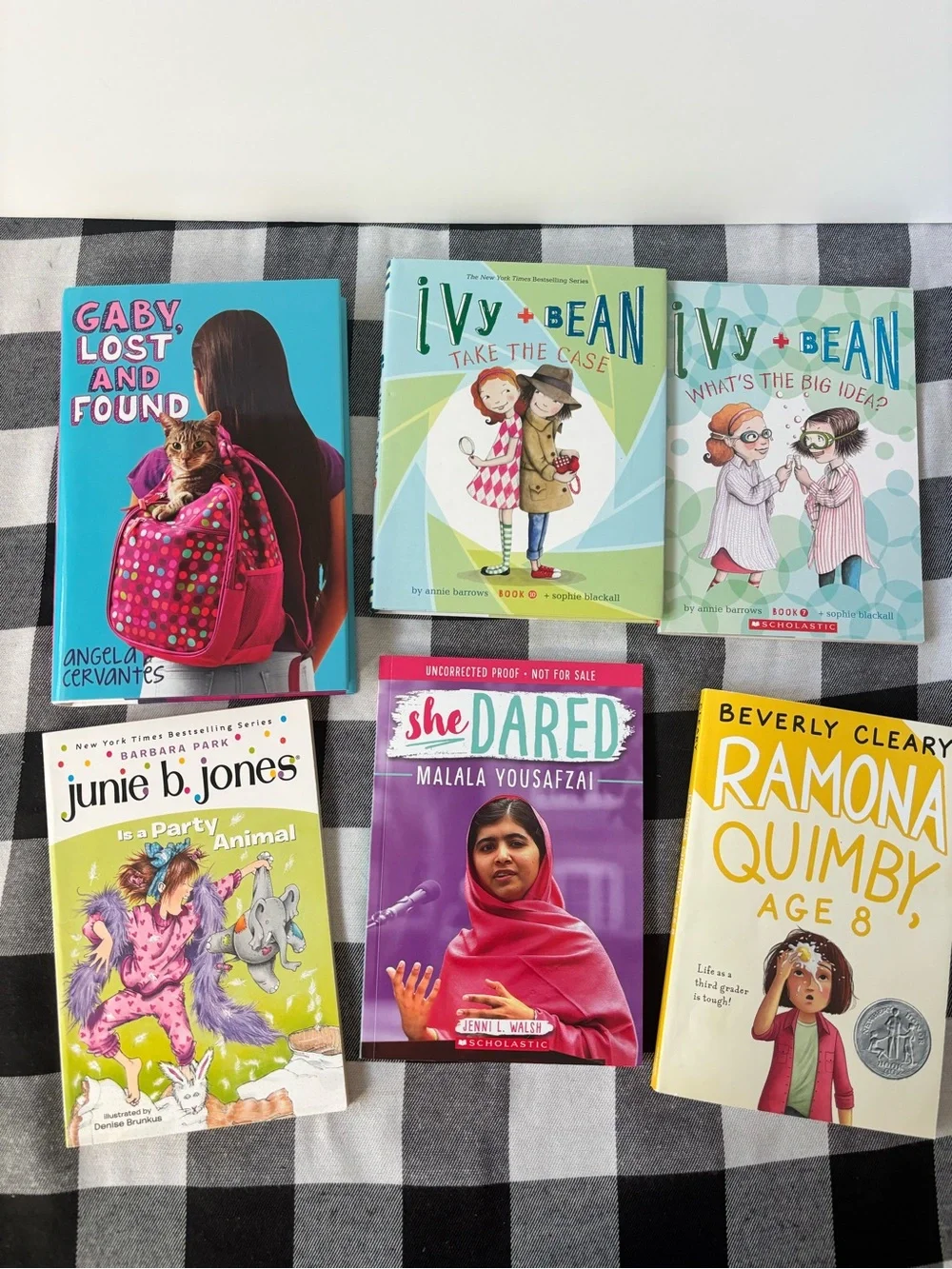 Set of 6 New Middle Grade Girlhood Chapter Books